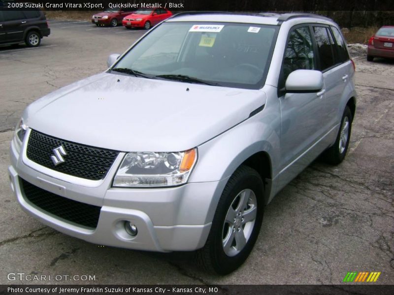 Quicksilver Metallic / Black 2009 Suzuki Grand Vitara XSport