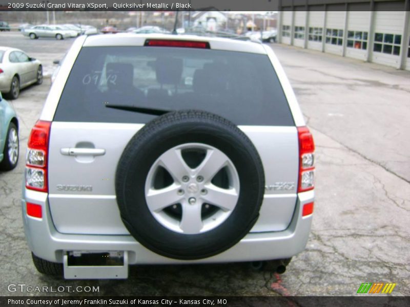Quicksilver Metallic / Black 2009 Suzuki Grand Vitara XSport