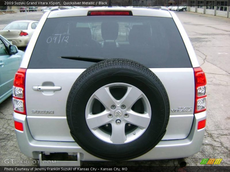 Quicksilver Metallic / Black 2009 Suzuki Grand Vitara XSport