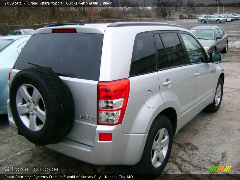 Quicksilver Metallic / Black 2009 Suzuki Grand Vitara XSport