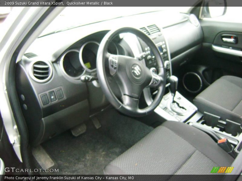 Quicksilver Metallic / Black 2009 Suzuki Grand Vitara XSport