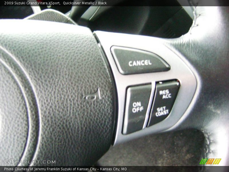 Quicksilver Metallic / Black 2009 Suzuki Grand Vitara XSport