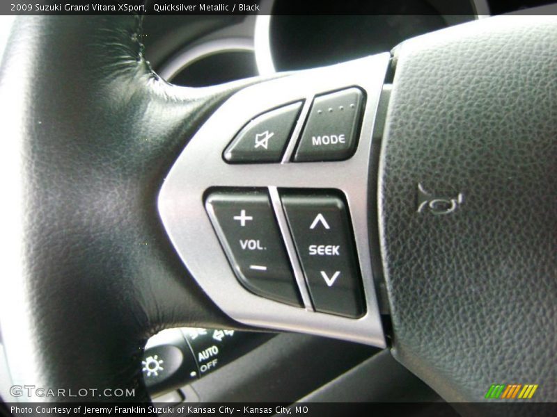 Quicksilver Metallic / Black 2009 Suzuki Grand Vitara XSport