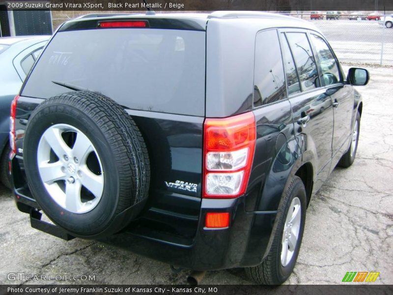 Black Pearl Metallic / Beige 2009 Suzuki Grand Vitara XSport