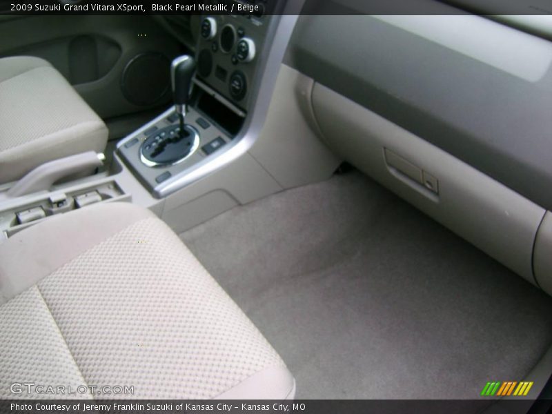 Black Pearl Metallic / Beige 2009 Suzuki Grand Vitara XSport