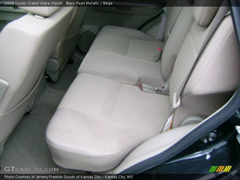 Black Pearl Metallic / Beige 2009 Suzuki Grand Vitara XSport