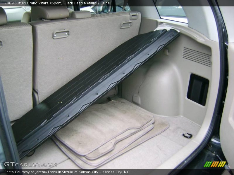 Black Pearl Metallic / Beige 2009 Suzuki Grand Vitara XSport