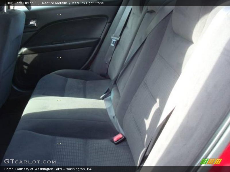 Redfire Metallic / Medium Light Stone 2006 Ford Fusion SE
