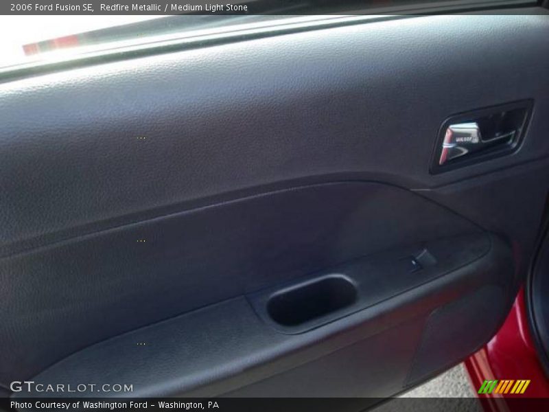 Redfire Metallic / Medium Light Stone 2006 Ford Fusion SE