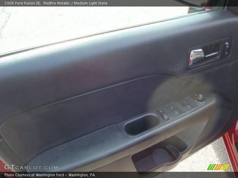 Redfire Metallic / Medium Light Stone 2006 Ford Fusion SE