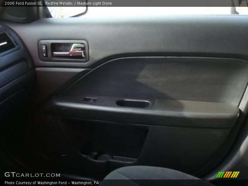 Redfire Metallic / Medium Light Stone 2006 Ford Fusion SE