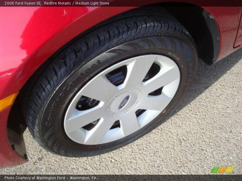Redfire Metallic / Medium Light Stone 2006 Ford Fusion SE