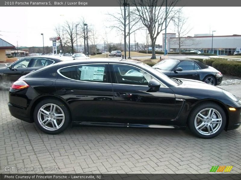 Black / Luxor Beige 2010 Porsche Panamera S