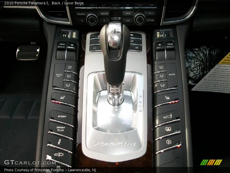 Black / Luxor Beige 2010 Porsche Panamera S