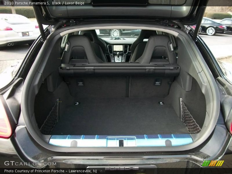 Black / Luxor Beige 2010 Porsche Panamera S