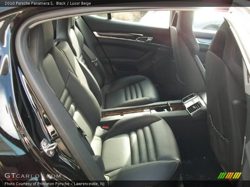 Black / Luxor Beige 2010 Porsche Panamera S