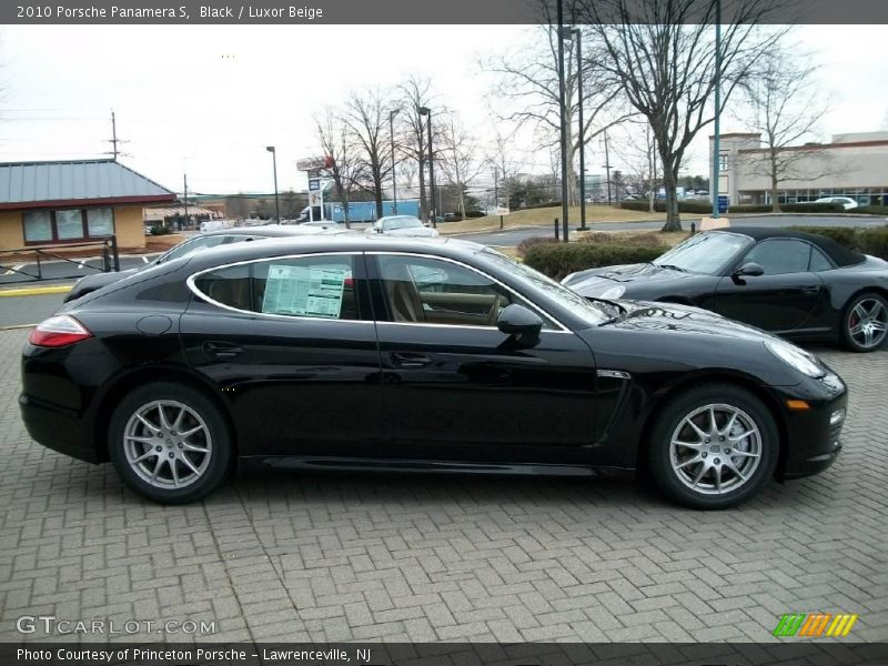 Black / Luxor Beige 2010 Porsche Panamera S