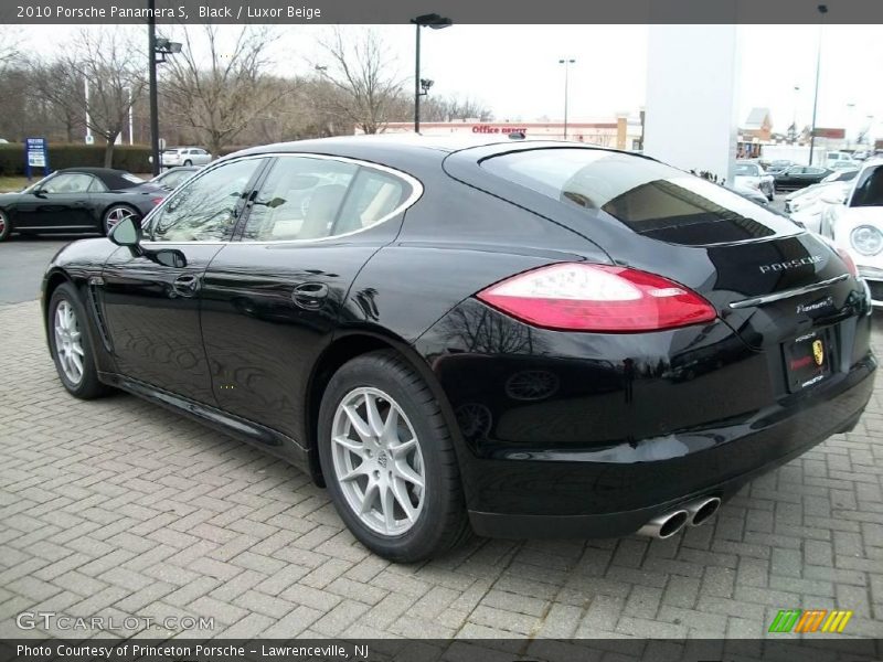Black / Luxor Beige 2010 Porsche Panamera S