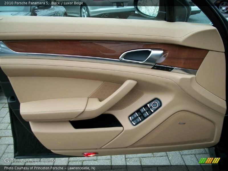 Black / Luxor Beige 2010 Porsche Panamera S