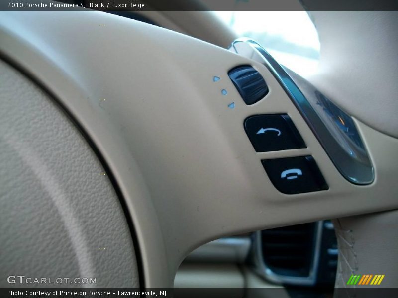 Black / Luxor Beige 2010 Porsche Panamera S