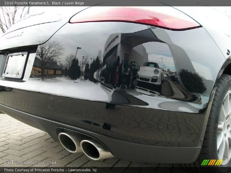 Black / Luxor Beige 2010 Porsche Panamera S