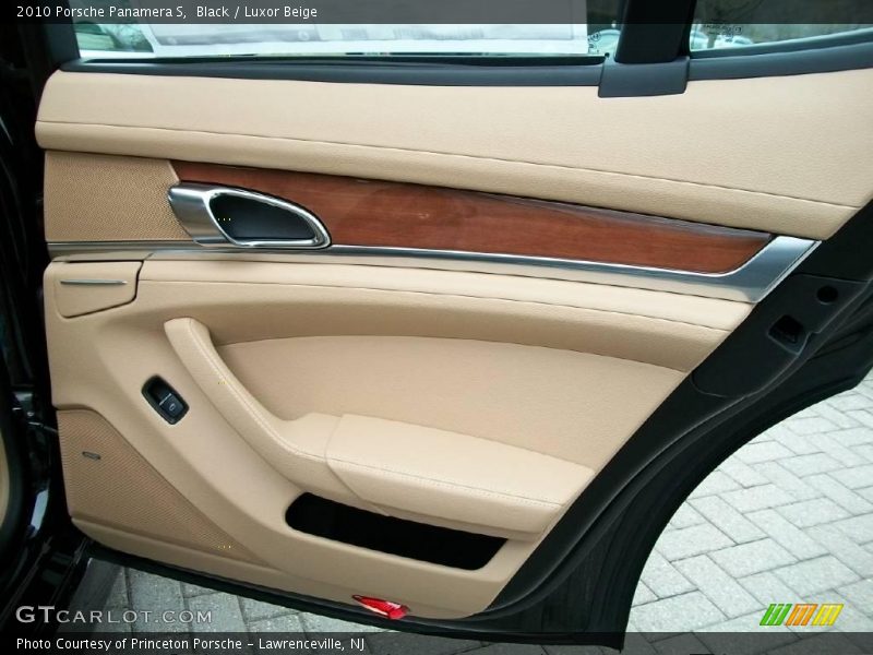 Black / Luxor Beige 2010 Porsche Panamera S