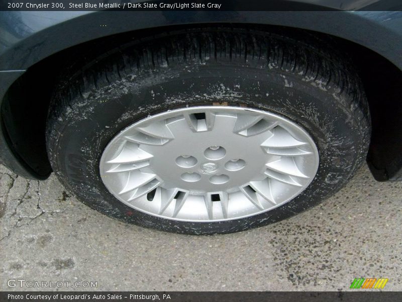 Steel Blue Metallic / Dark Slate Gray/Light Slate Gray 2007 Chrysler 300