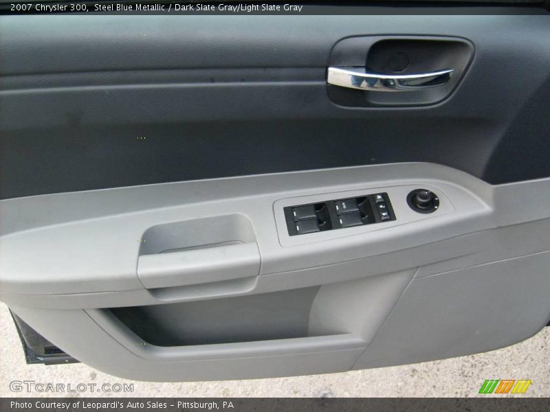 Steel Blue Metallic / Dark Slate Gray/Light Slate Gray 2007 Chrysler 300