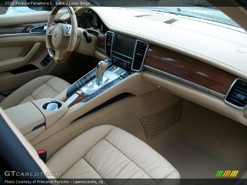 Black / Luxor Beige 2010 Porsche Panamera S