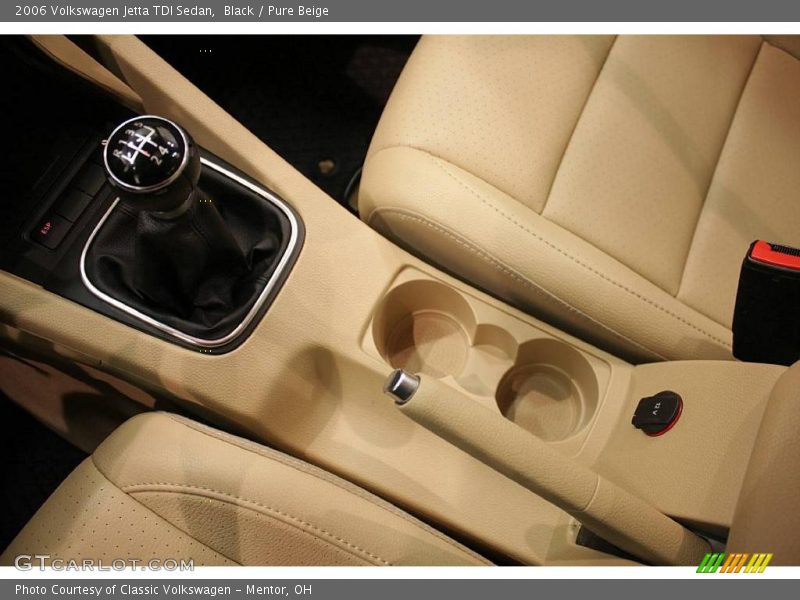 Black / Pure Beige 2006 Volkswagen Jetta TDI Sedan