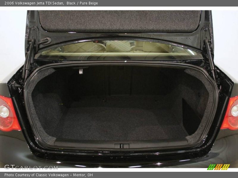 Black / Pure Beige 2006 Volkswagen Jetta TDI Sedan