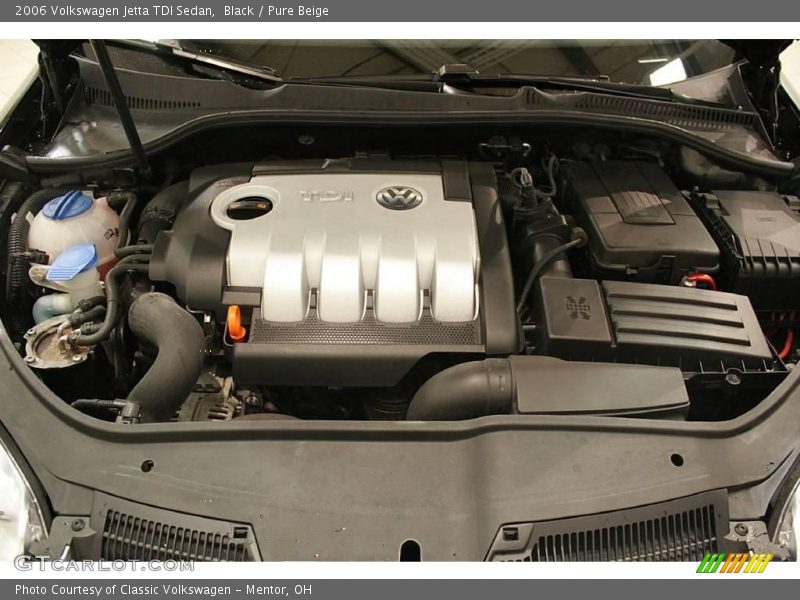 Black / Pure Beige 2006 Volkswagen Jetta TDI Sedan