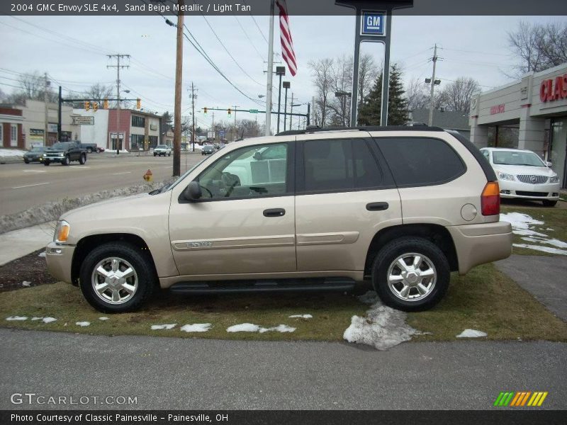 Sand Beige Metallic / Light Tan 2004 GMC Envoy SLE 4x4