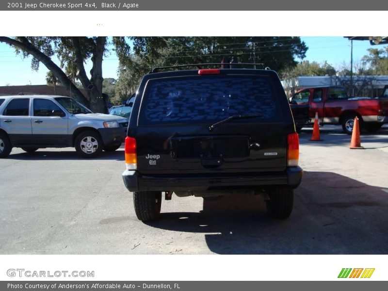 Black / Agate 2001 Jeep Cherokee Sport 4x4