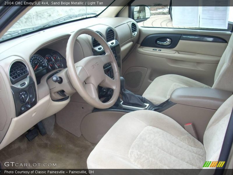 Sand Beige Metallic / Light Tan 2004 GMC Envoy SLE 4x4