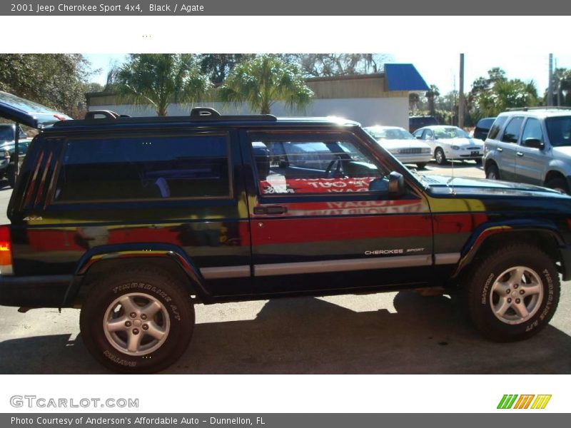 Black / Agate 2001 Jeep Cherokee Sport 4x4