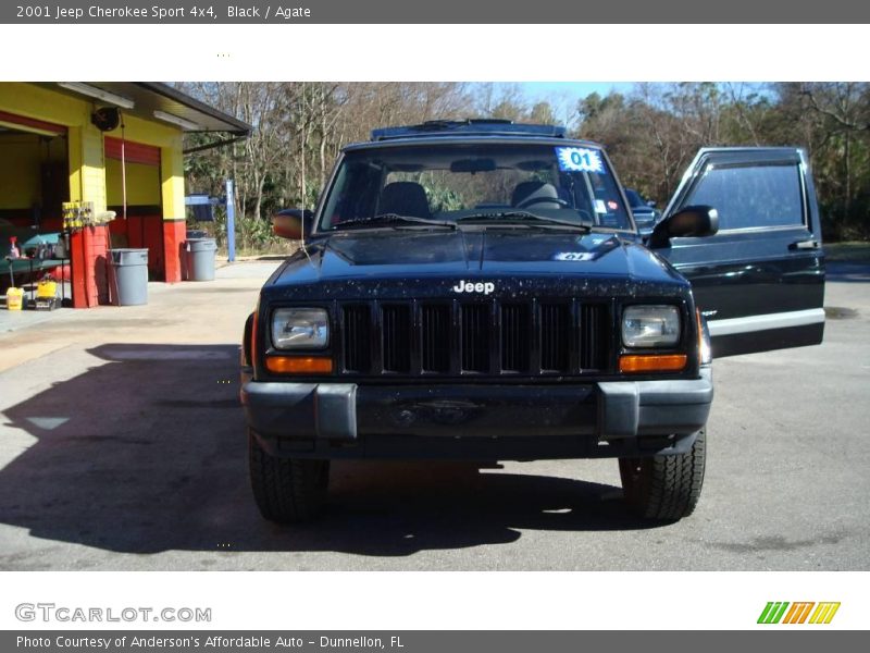 Black / Agate 2001 Jeep Cherokee Sport 4x4