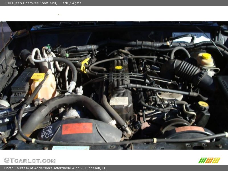 Black / Agate 2001 Jeep Cherokee Sport 4x4