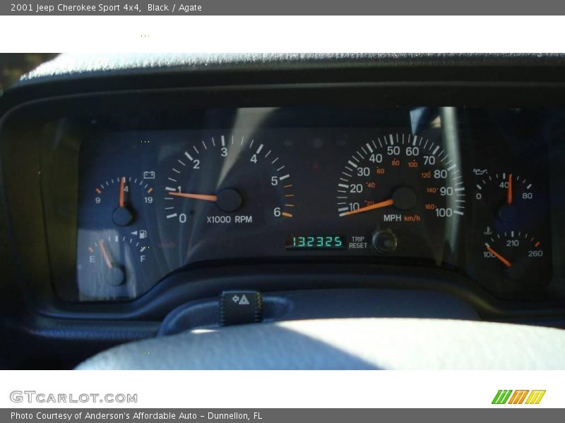 Black / Agate 2001 Jeep Cherokee Sport 4x4