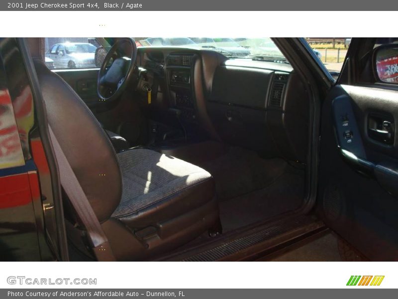 Black / Agate 2001 Jeep Cherokee Sport 4x4