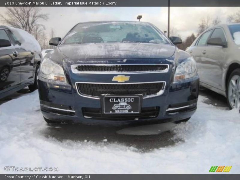 Imperial Blue Metallic / Ebony 2010 Chevrolet Malibu LT Sedan