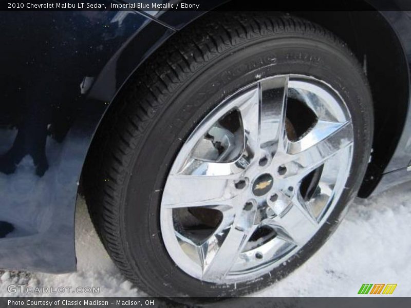 Imperial Blue Metallic / Ebony 2010 Chevrolet Malibu LT Sedan