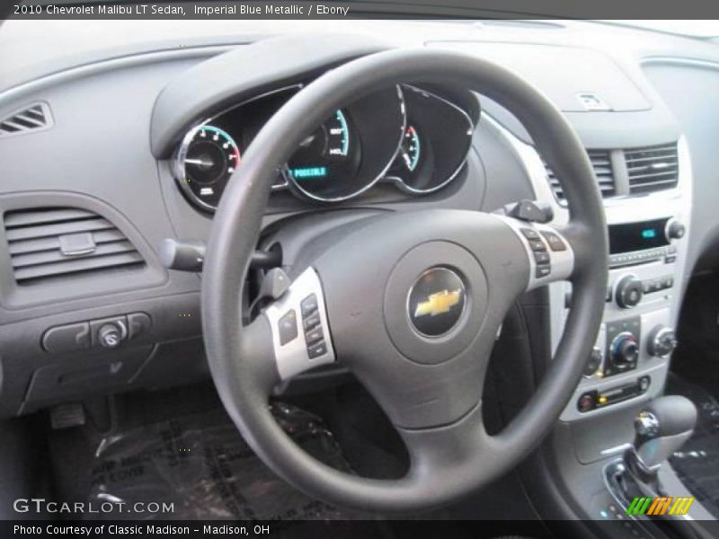 Imperial Blue Metallic / Ebony 2010 Chevrolet Malibu LT Sedan