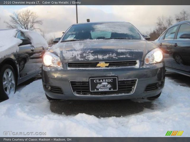 Cyber Gray Metallic / Ebony 2010 Chevrolet Impala LT