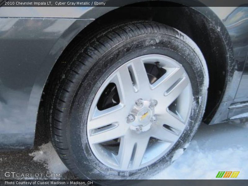 Cyber Gray Metallic / Ebony 2010 Chevrolet Impala LT