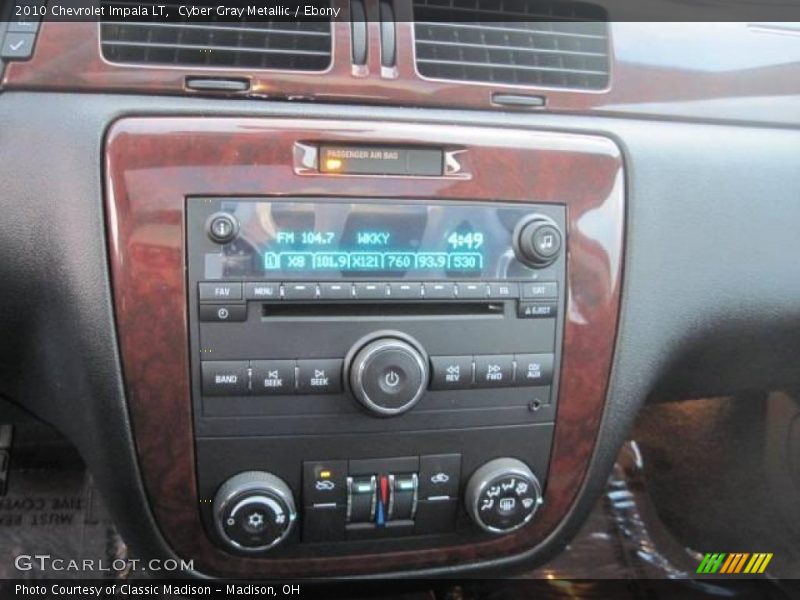 Cyber Gray Metallic / Ebony 2010 Chevrolet Impala LT