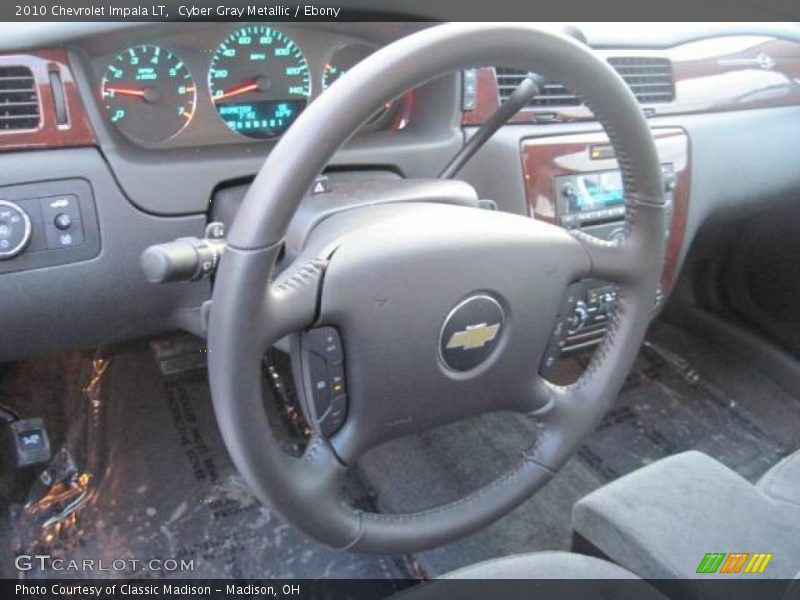 Cyber Gray Metallic / Ebony 2010 Chevrolet Impala LT