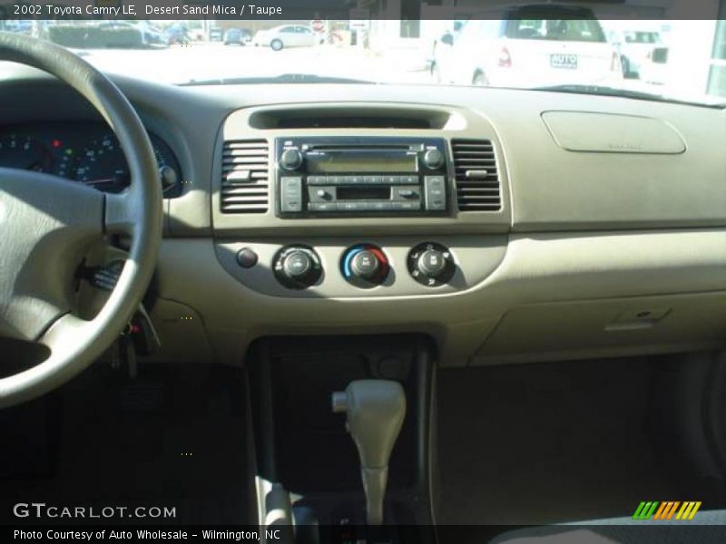 Desert Sand Mica / Taupe 2002 Toyota Camry LE