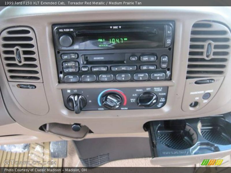 Toreador Red Metallic / Medium Prairie Tan 1999 Ford F150 XLT Extended Cab