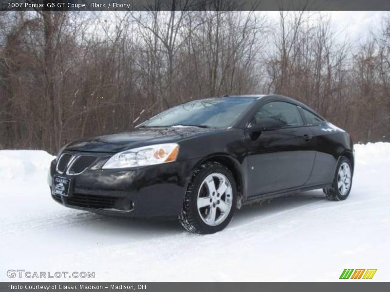 Black / Ebony 2007 Pontiac G6 GT Coupe